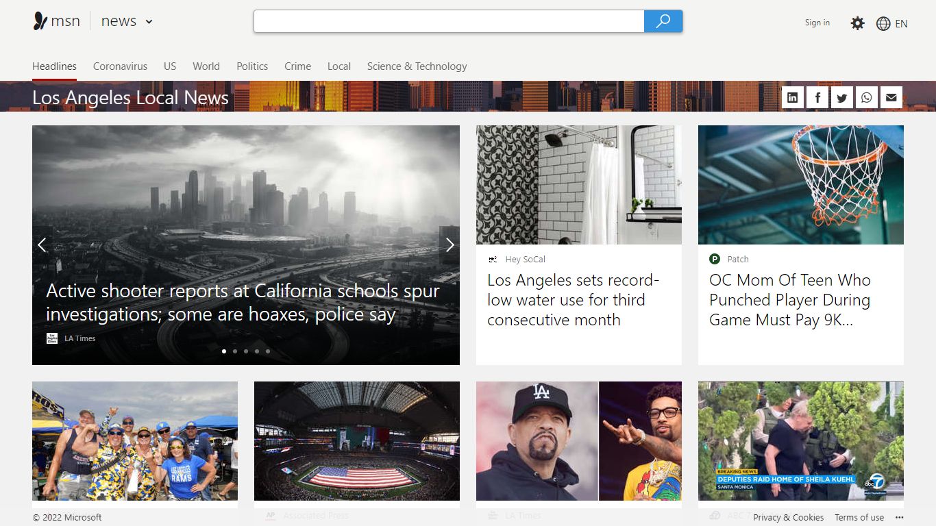 Los Angeles Local News - MSN